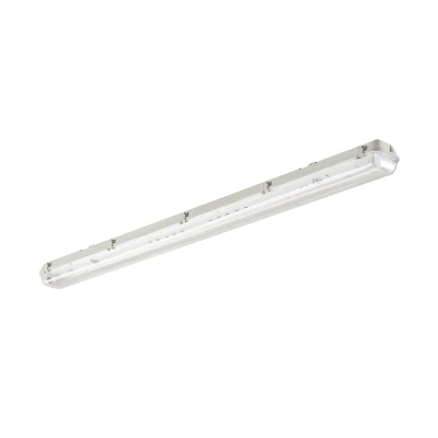 47923 - SYLVANIA - PLAFONIERA STAGNA PER n. 2 TUBI LED | 2x1200mm - Lampade non incluse