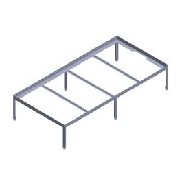 92005 - TAVOLO DA SUPPORTO PER VASSOIO DANESE | 200x100 cm