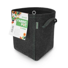 POT08121 - GRONEST - FABRIC POT CLASSIC VASI IN GEOTESSILE | 8L - 18x18x24 cm