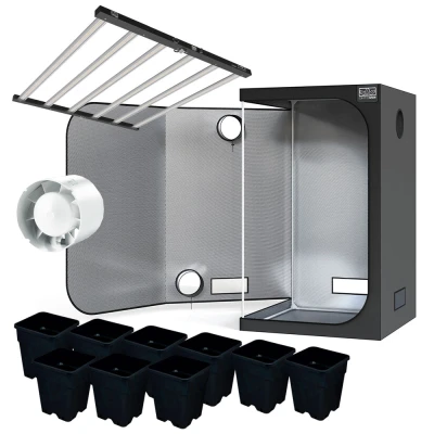 ORTOGROW120KIT - ORTOLED - ORTOGROW KIT COLTIVAZIONE | 120x120x200h cm - 720W