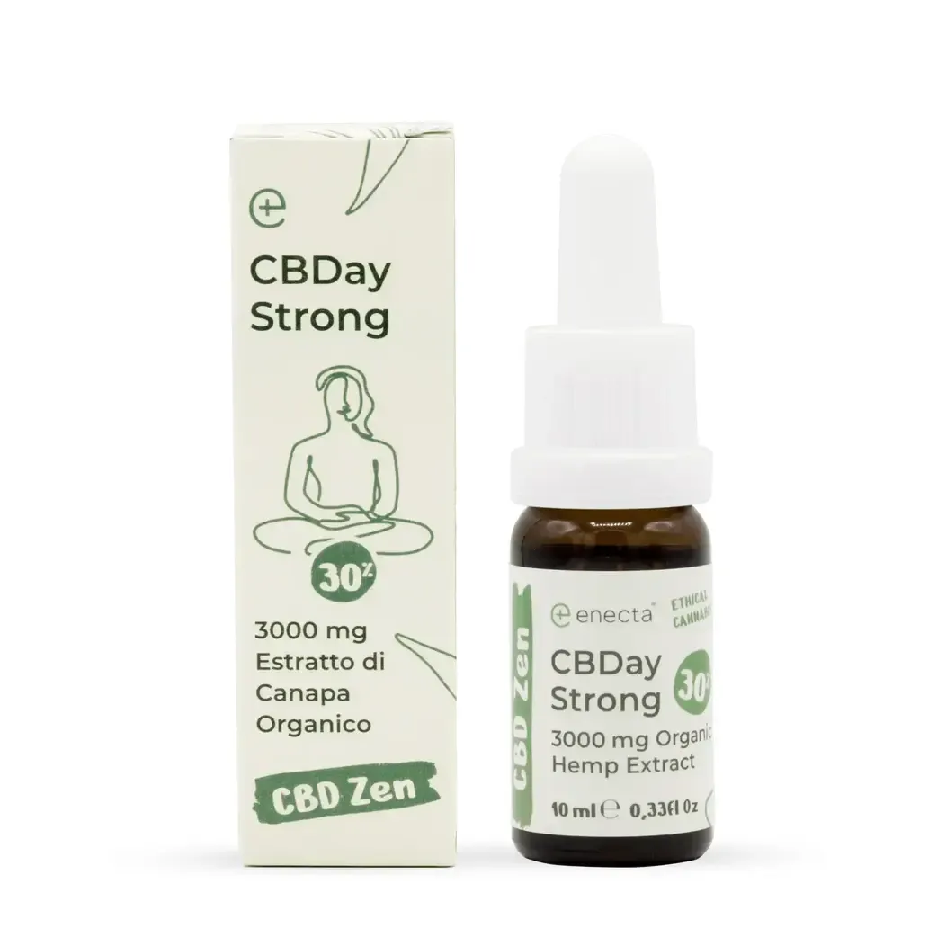 ENCBDAY30 - ENECTA - CBDAY STRONG OLIO AL CBD 30% | 10ml 3000mg