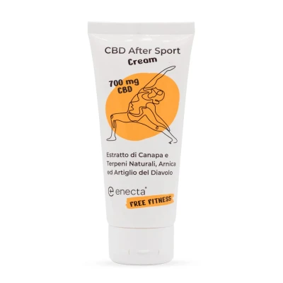 ENAFTER700 - ENECTA - CREMA AFTER SPORT CON ARNICA E CANNABIDIOLO | 700mg CBD | 100ml