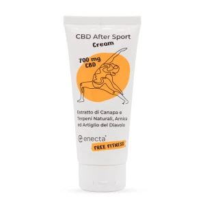 ENAFTER700 - ENECTA - CREMA AFTER SPORT CON ARNICA E CANNABIDIOLO | 700mg CBD | 100ml