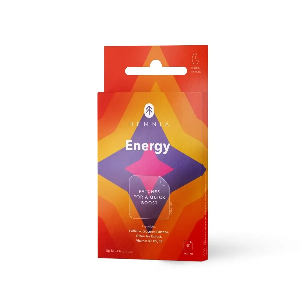 HEMNIAENERG - HEMNIA - CEROTTI BENESSERE NATURALE | ENERGY | 30pz.