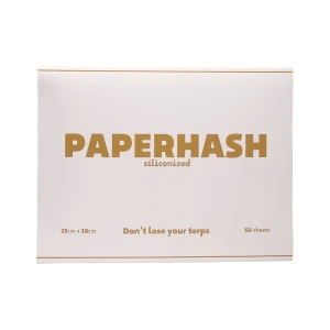 PAPERSILICMEDIUM - PAPERHASH - FOGLI ANTIADERENTI SILICONIZZATI PER ESTRATTI | MEDIUM 23x18cm - 50 FOGLI