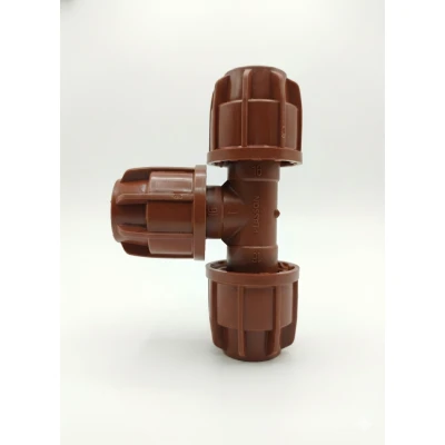 IRRT16A90 - RACCORDO TEE COMPRESSIONE 16x16x16 MM