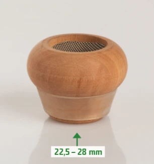 AT1006 - DROP OUT BIG ACTITUBE BRACIERE IN LEGNO DI PERO