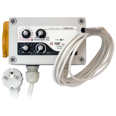 FC02210EU - FANCONTROLLER DIGITALE 1 CANALE TEMPERATURA E ISTERESI 10A EU (1 FAN)