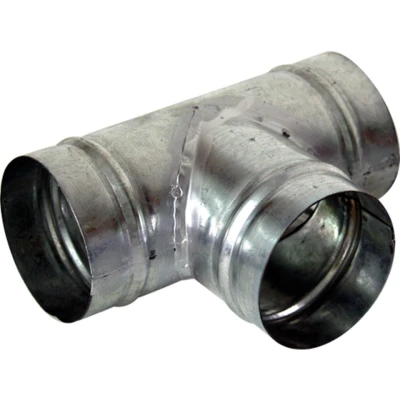 VENTS - GIUNZIONE TEE PER CONDOTTE ARIA IN FERRO ZINCATO