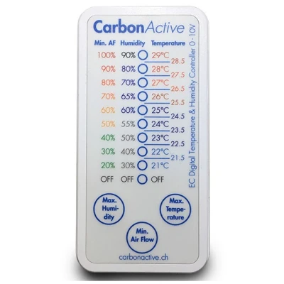 ART1310 - CARBON ACTIVE FAN CONTROLLER 4 IN 1 PER EC DIGITAL  L'UNITA' DI ASPIRAZIONE E FILTRAGGIO