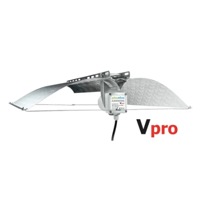 LA55VPROCMH - AZERWING MEDIUM V PRO RIFLESSIONE 95% CON PORTALAMPADA PGZ18 PER CMH/LEC  500X710CM
