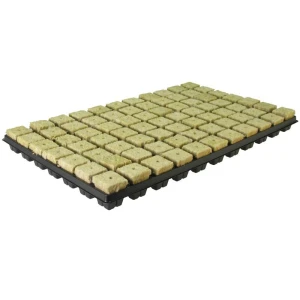 GRSBB - GRODAN - BOX 18 SBS PLASTIC TRAYS WITH 77 ROCK WOOL CUBES (1386pcs) | 53x31 cm