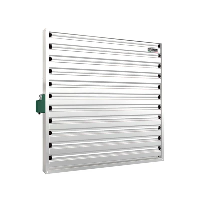 F11700100000000R003/56498 - SERRANDA RIPESA ARIA AD ALETTE SOB 31 CON SERVOMOTORE SAS2K IN KIT DI MONTAGGIO