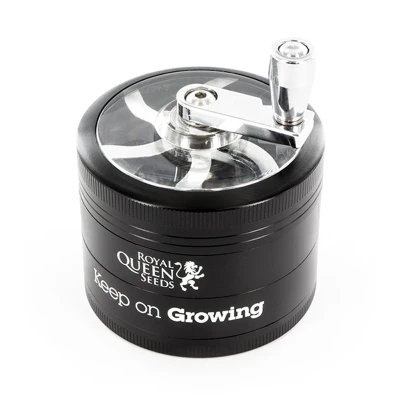 RQSPR011S - ROYAL QUEEN SEEDS - GRINDER A MULINELLO IN METALLO | 62mm