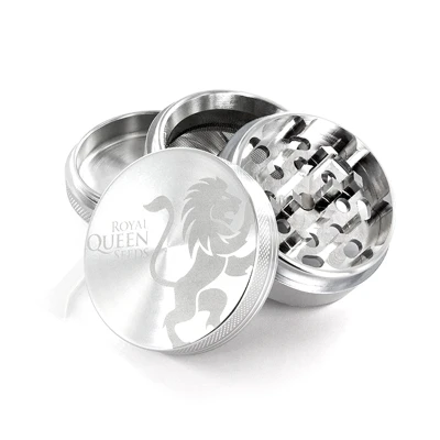 RQSGR005 - ROYAL QUEEN SEEDS - GRINDER IN METALLO INCISO | 55mm