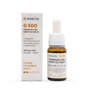 EG500 - ENECTA - OLIO DI CANAPA AL CBG | 500mg CBG 10ml