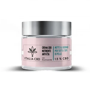 TCN - ITALIA CBD - CREMA NUTRIENTE ANTI-ETÀ | 1,5% CBD | 50ml