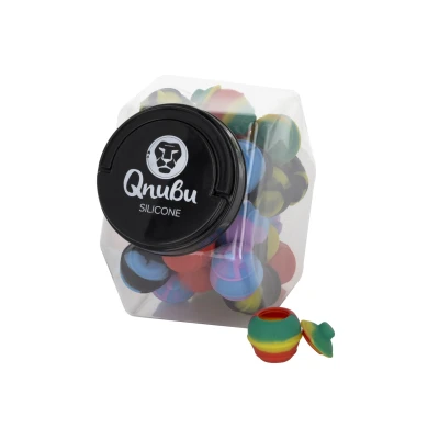 MAEX0170 - QNUBU - CONTENITORI IN SILICONE CON DISPLAY | BARATTOLO 35ml 30pz