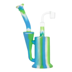 MAEX0172 - QNUBU - BONG IN SILICONE 2 IN 1 | 20cm