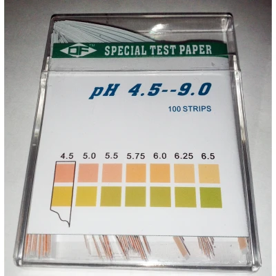 TST023 - pH TEST IN STRISCE COLORIMETRICHE 100PZ