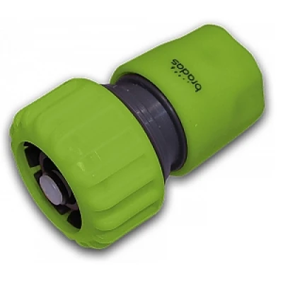 421141 - GIUNTO CON CONNESSIONE A INNESTO RAPIDO  1/2" CON PORTAGOMMA PER TUBO DA 16MM