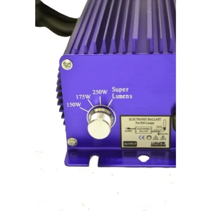 BAEL2D - LUMATEK ELEKTRONISCHES VORSCHALTGERÄT 250W HPS-MH QUADRIPOWER SUPER LUMEN