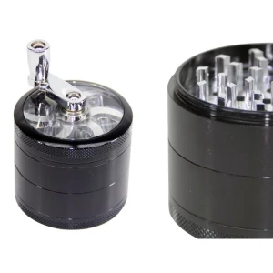 912188 - GRINDER MOLINO 62 MM 4 PARTI NERO POLLINATOR