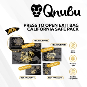 QNUBU - SACCHETTO PRESS TO OPEN ANTIODORE | 50pz