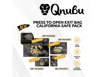 QNUBU - SACCHETTO PRESS TO OPEN ANTIODORE | 50pz