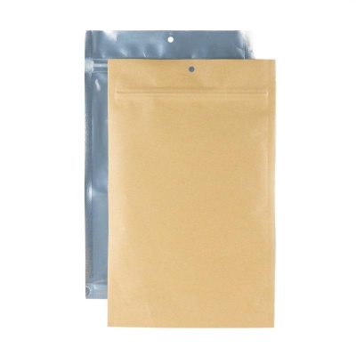 QNUBU - ZIP BAG SACCHETTO ANTIODORE KRAFT | 50pz