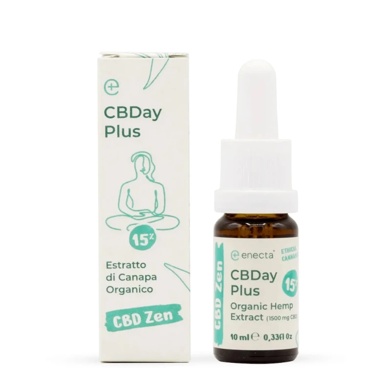 ENCBDAY15 - ENECTA - CBDAY PLUS CBD-Öl 15% | 10ml 1500mg