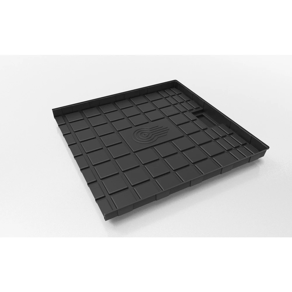 ILMRBSTM120 - HYDROLABHYDROPONICS - SCHWARZ ABS MODULAR ABTROPFSCHALE 120X120X10H CM