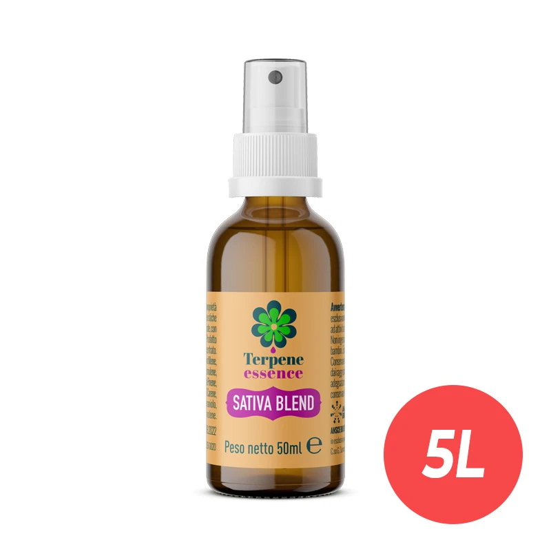 SABL5L - TERPENE ESSENZ - SATIVA MISCHUNG TERPENE FLASCHE | 5L