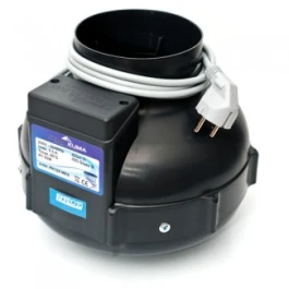 PK125S - STAUBSAUGER PK125 MOTOR EMS VERDRAHTET DURCHMESSER 125MM DURCHFLUSSMENGE 360MC/H PRIMA KLIMA
