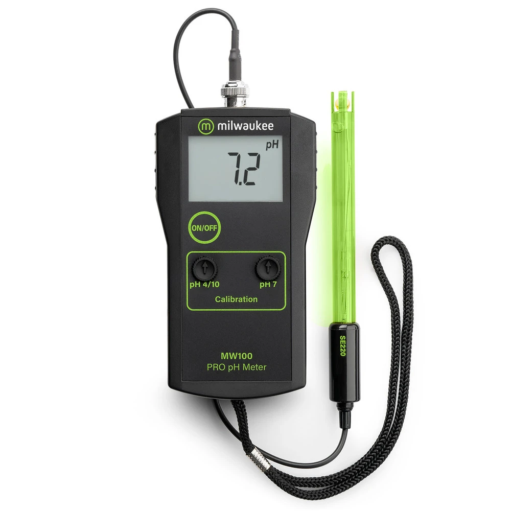 MW100 - MILWAUKEE PORTABLE MW100 pH METER