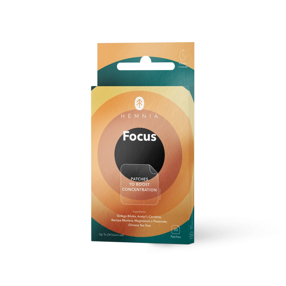 HEMNIAFOCUS - HEMNIA - NATURAL WELL-BEING POTS | FOCUS | 30pcs.