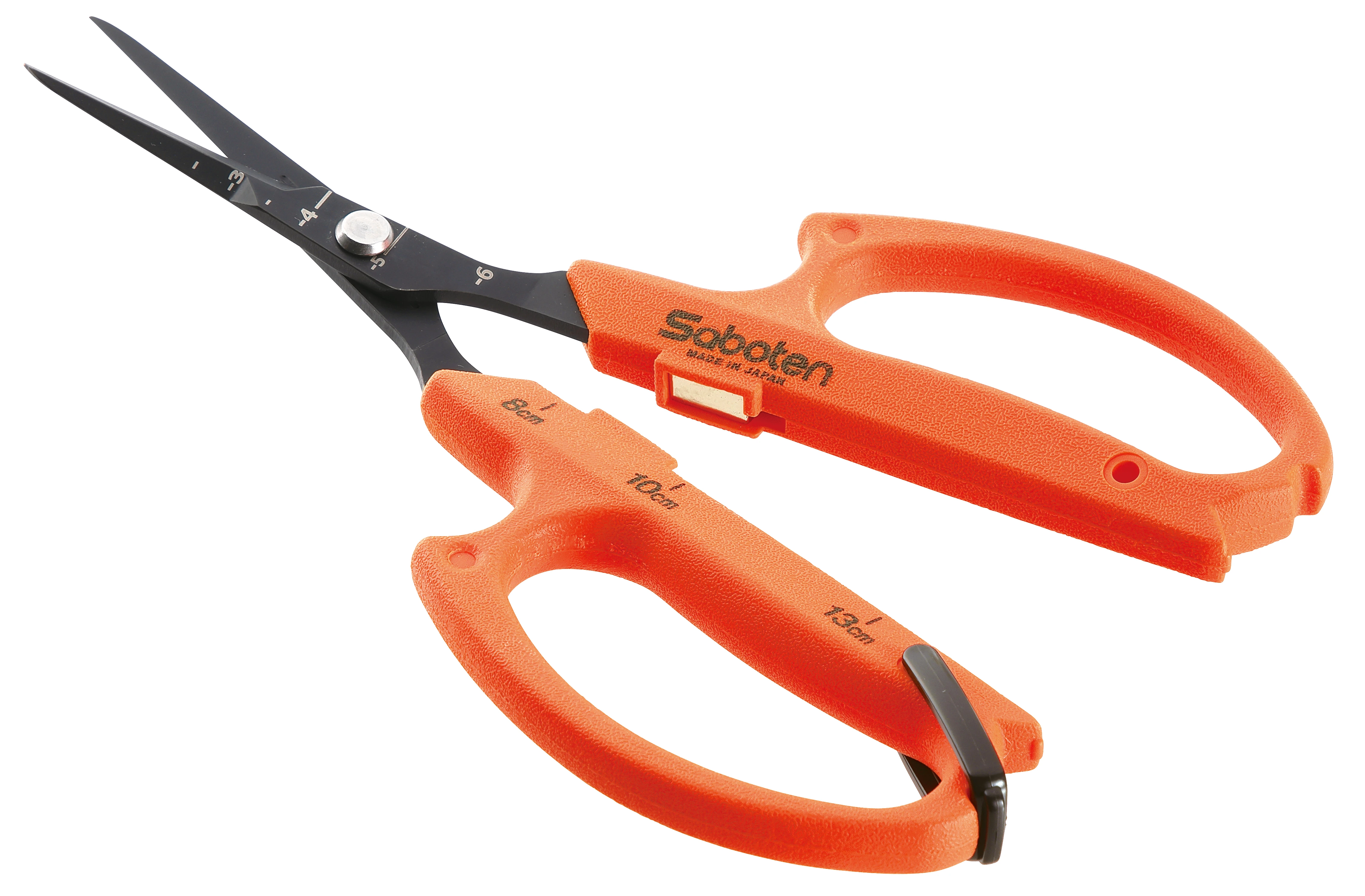 SAB-PT-16 - SABOTEN - PROFESSIONAL TRIMMING SCISSORS | MAGNETIC WITH ANGLED BLADES