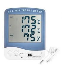 THMMSD2 - DIGITAL THERMO-HYGROMETER WITH LARGE DISPLAY AND 1.5 M PROBE.