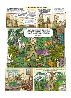 MAMA PUBLISHING - GROW ORGANIC IN CARTOONS - ITALIAN EDITION | 128pg. Indoorline