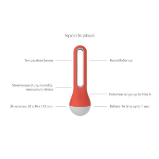 IBEBOT - AIRCOMFORT WIRELESS SENSOR FOR TEMPERATURE AND HUMIDITY CONTROL