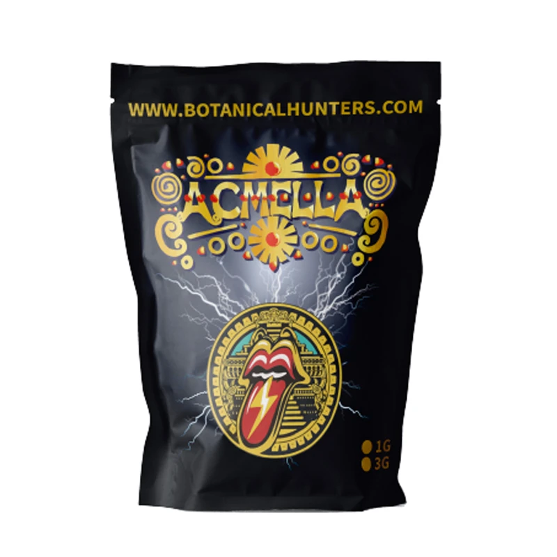 BHACM - CAZADORES BOTÁNICOS | FLORES CON SEMILLAS DE ACMELLA SELECCIONADAS | 1gr