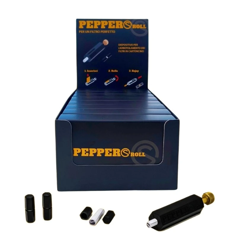 PEPPERSDISP - PIMIENTOS ROLLO - FILTRO ROLLO | EXPOSITOR 8 PIEZAS