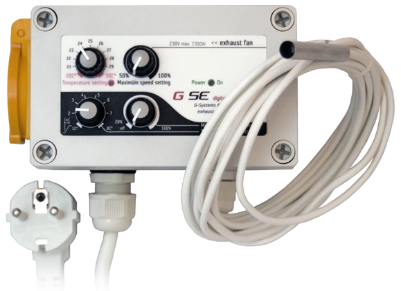 FC02210EU - CONTROLADOR VENTILADOR DIGITAL 1 CANAL TEMPERATURA E HISTÉRESIS 10A EU (1 VENTILADOR)