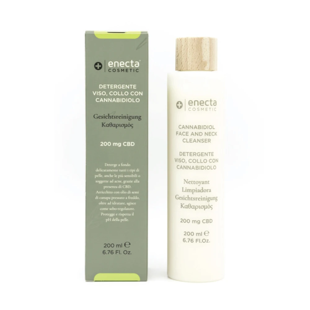 ENFANEC - ENECTA - LIMPIADOR DE CUELLO CON CANNABIDIOL | 200mg CBD | 200ml