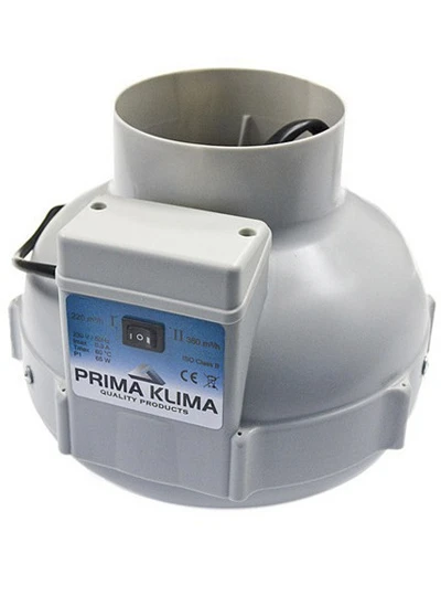 PK1252SPEED - ASPIRADOR PK125 BI-POWER DIAM.125 EMS CAPACIDAD MOTOR 220/400MC/H PRIMA KLIMA