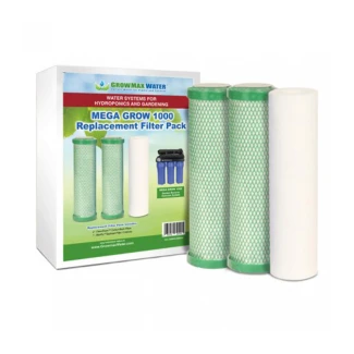 GMWPACKMEGA - GROWMAX WATER - FILTROS DE RECAMBIO PARA MEGAGROW 1000L/DIA