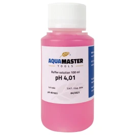 ATM1103 - AQUA MASTER TOOLS - SOLUTION DE CALIBRAGE pH 4.01 | 100ml - BOITE 18 FLACONS