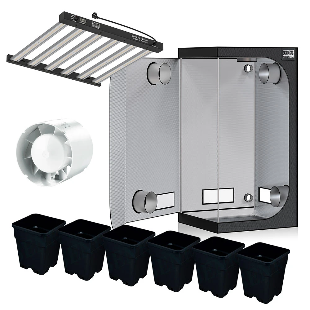 ORTOGROW100KIT - ORTOLED - KIT DE CULTURE ORTOGROW | 100x100x200h cm - 360W