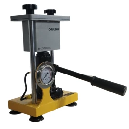 PREN0079 - QNUBU - HYDRAULIC PRESS COLD BRICK FOR HASH | Mould 6x12cm PRESSURE 4T
