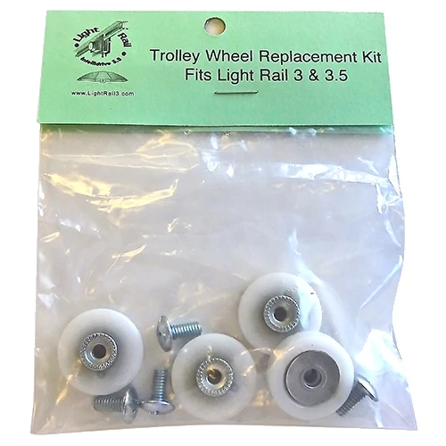TWKITEU - ROUES DE REMPLACEMENT EN TÉFLON POUR TRAIN LÉGER 3.0 3.5 ET 4.0 2 PAIRES (4 PIÈCES)